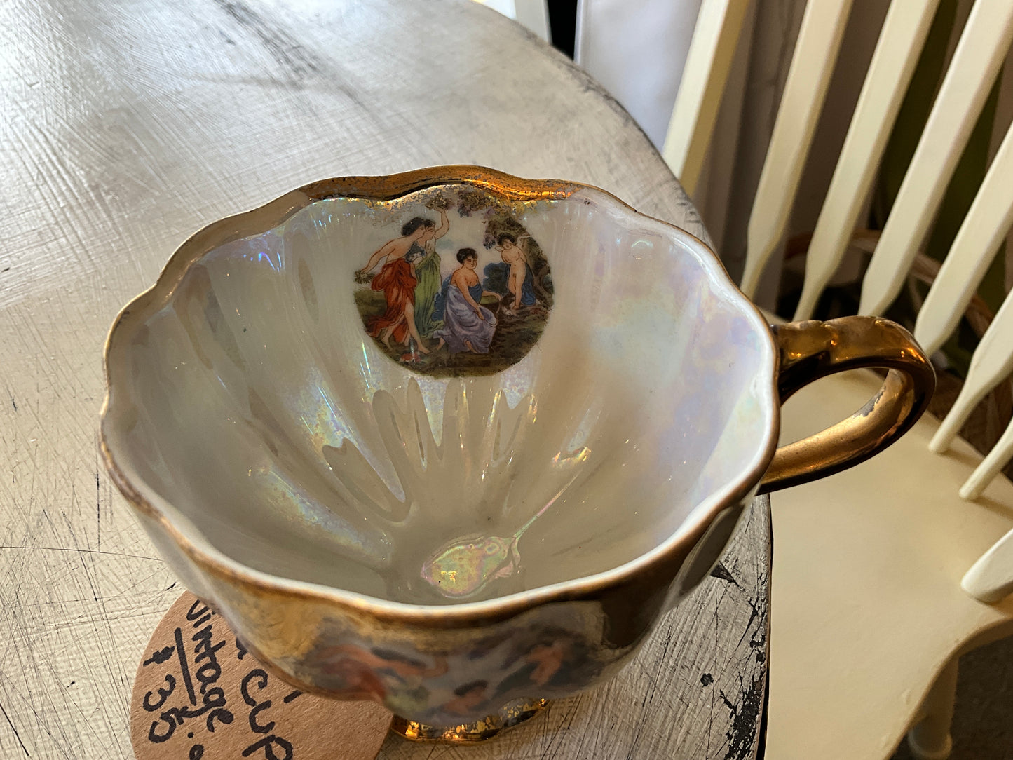 BLUE PEARL TEACUP Ashlee Chammah
