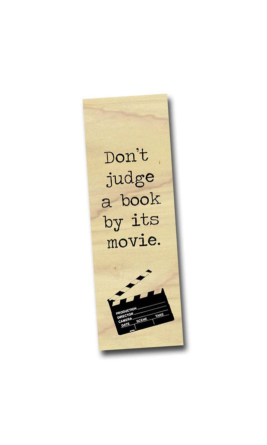 Don't judge a book by its movie Bookmark