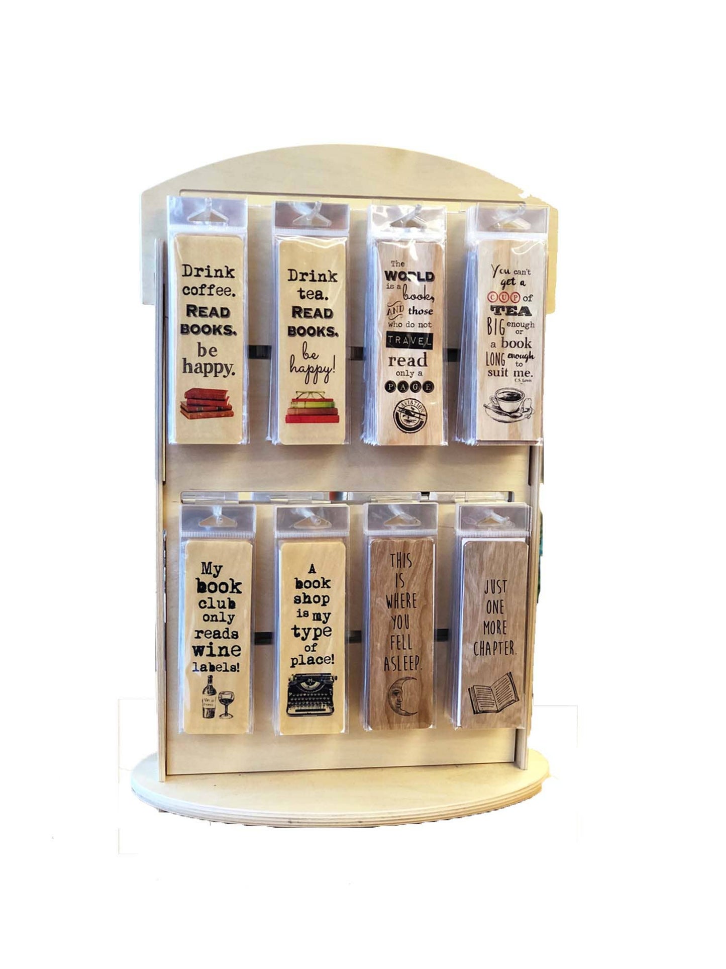 Yellow Library Card Bookmark