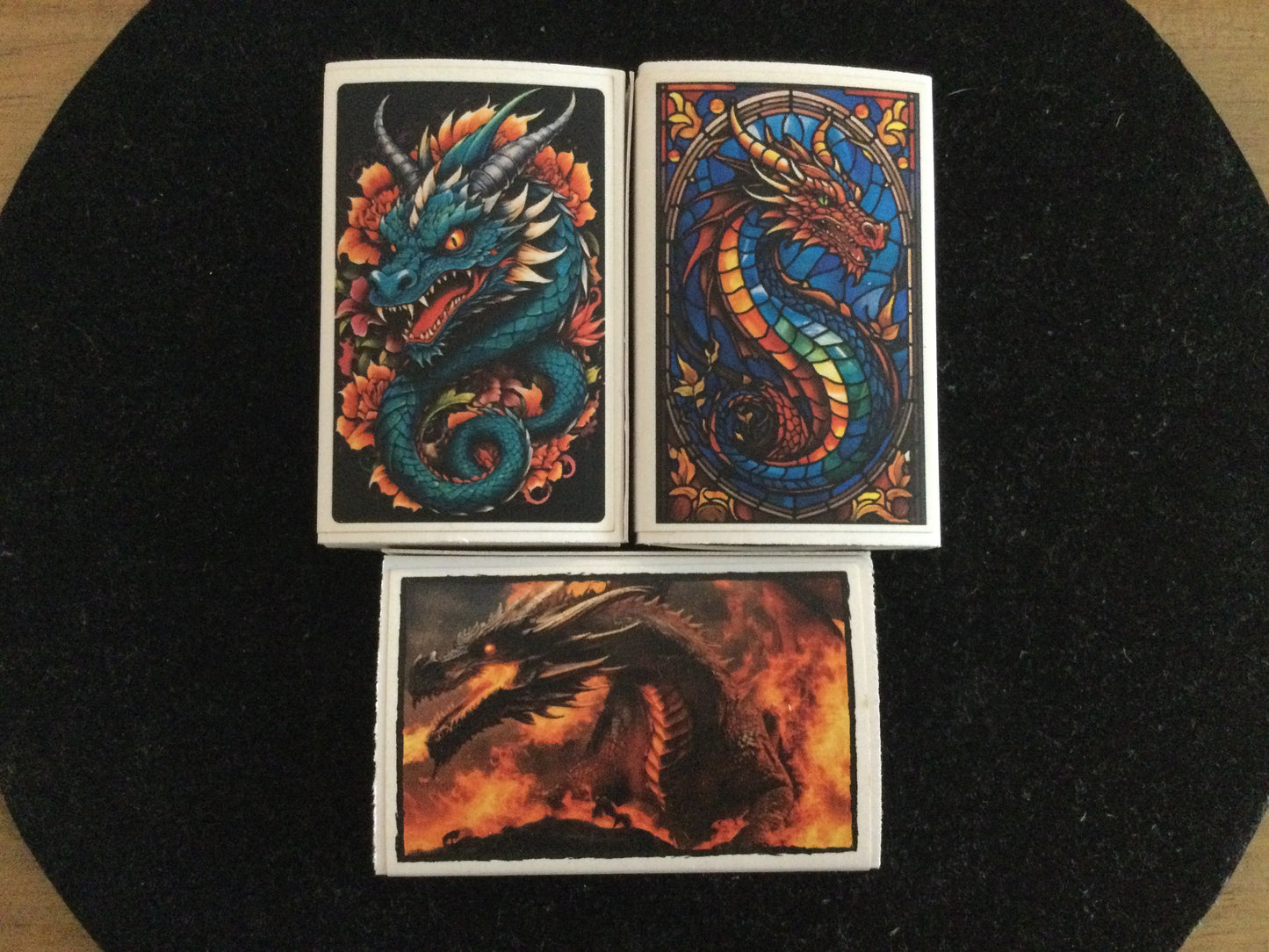Dragon Small Matchbox • Fantasy Decorative Matches •