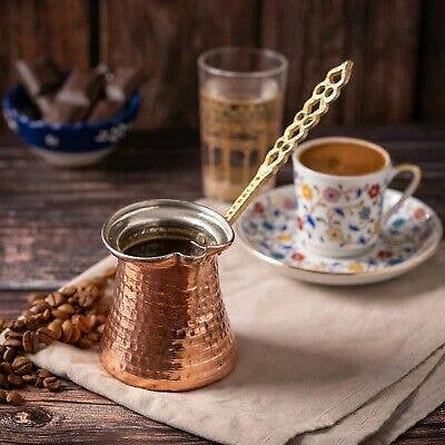 Cezve Copper Turkish Coffee Pot