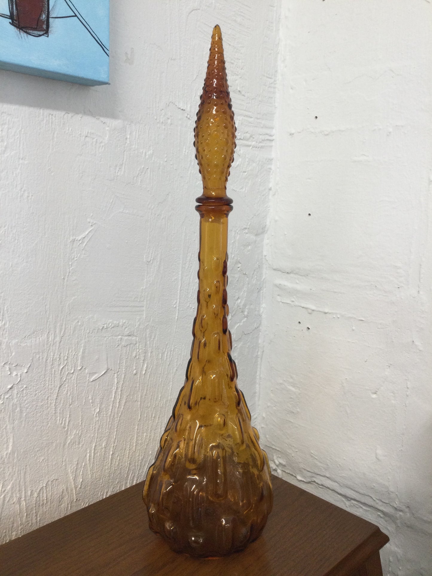 Vintage 1960s Empoli Decanter