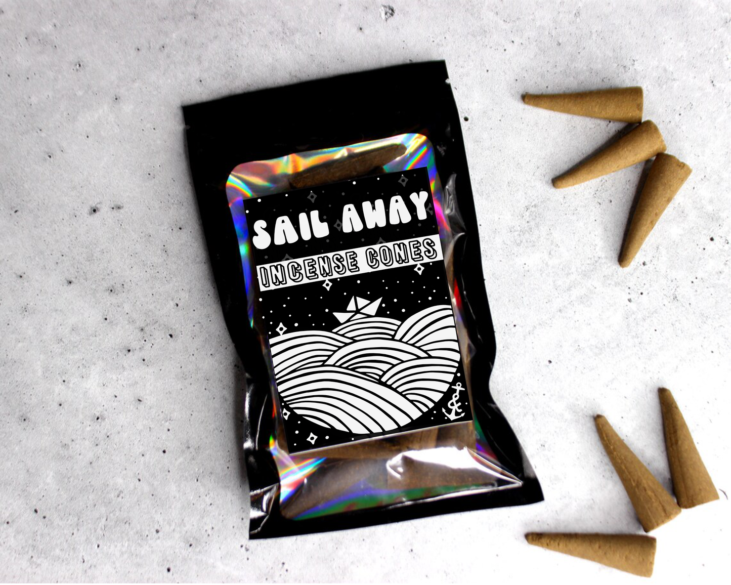 Sail Away | Incense Cones | Backflow Incense Cones
