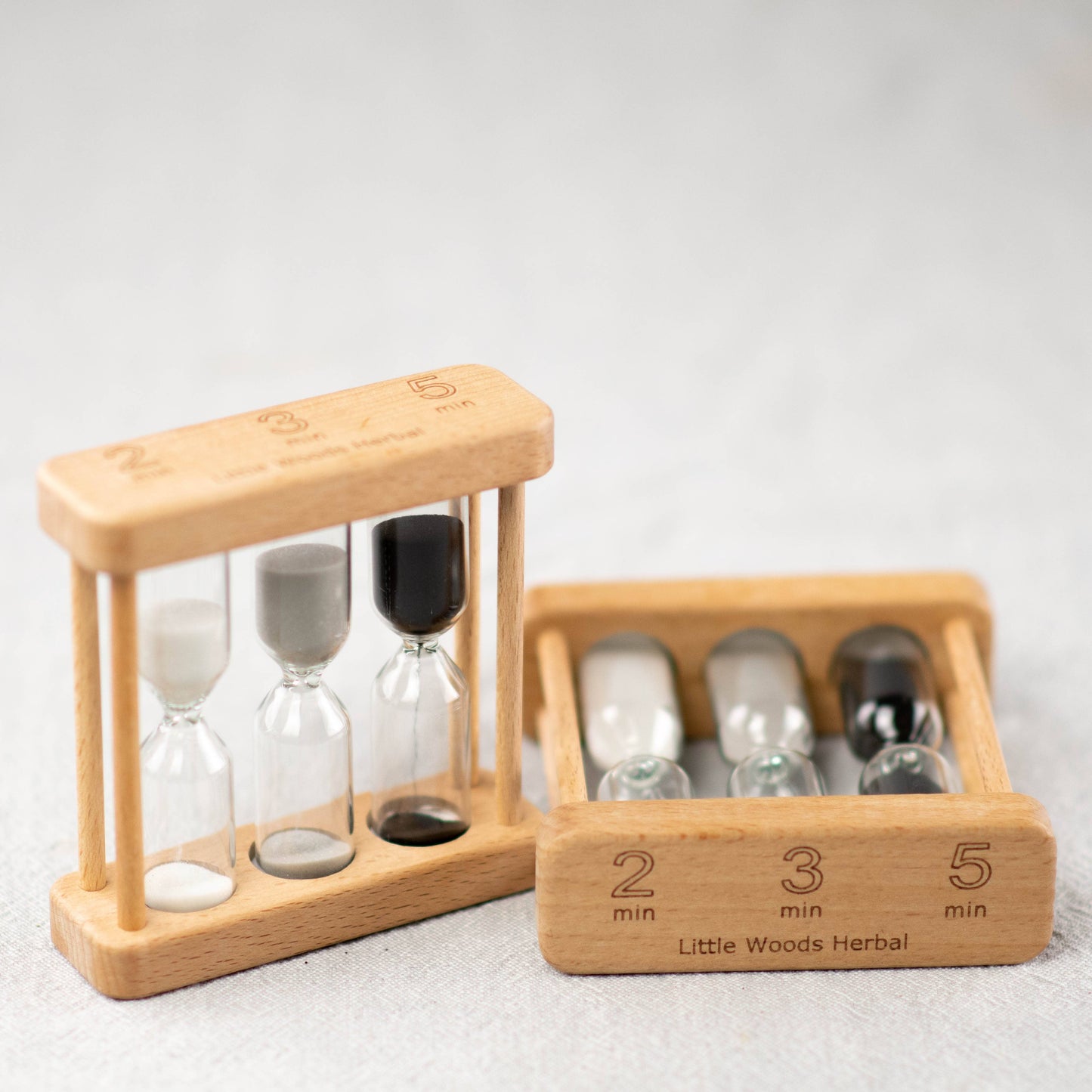 Wooden Sand Tea Timer 2min 3min 5min