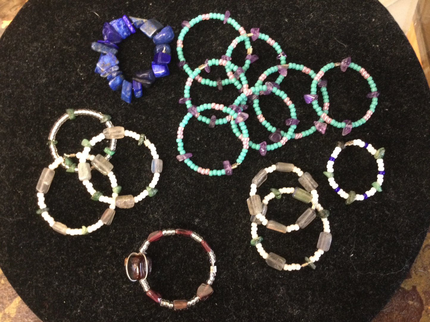 Seed Bead Rings