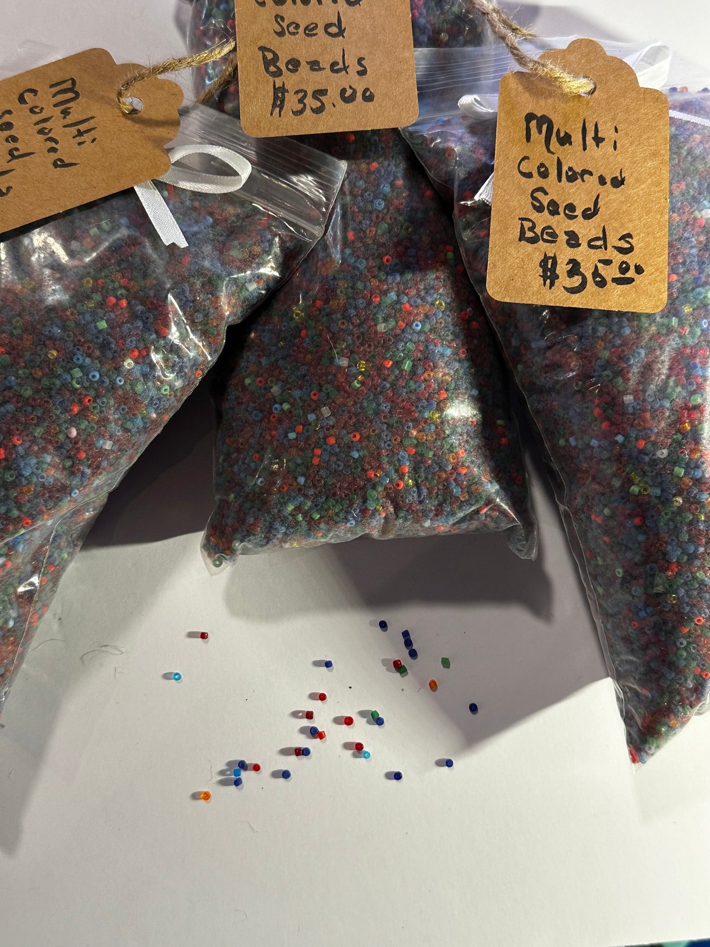 Multi Colored Seed Beads