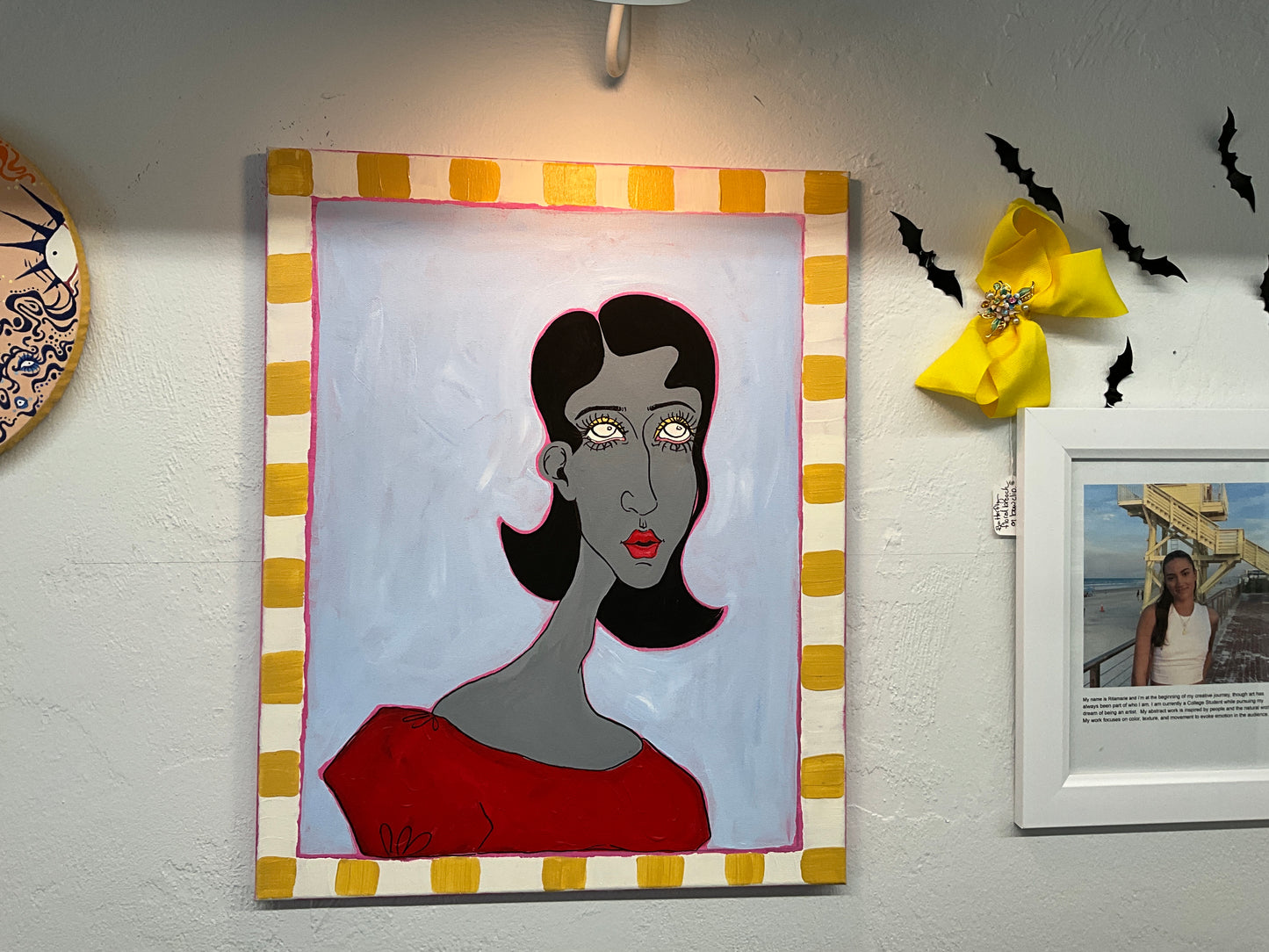 Abstract Woman Painting