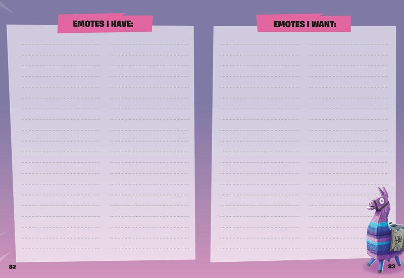Official Fortnite Battle Journal