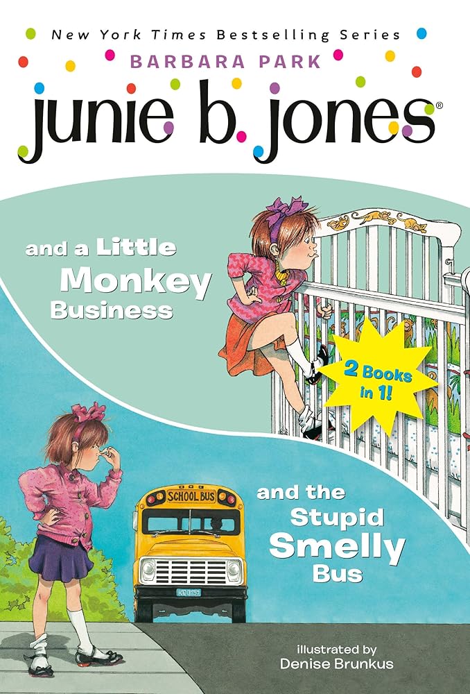 Junie B. Jones 2-in-1 Bindup: And the Stupid Smelly Bus/And a Little Monkey Business cover image