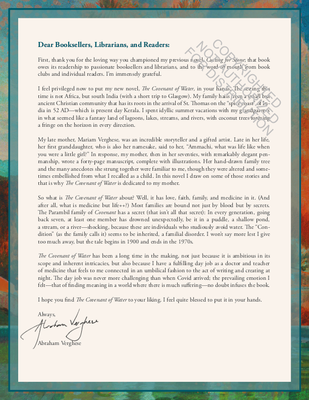 The Covenant of Water