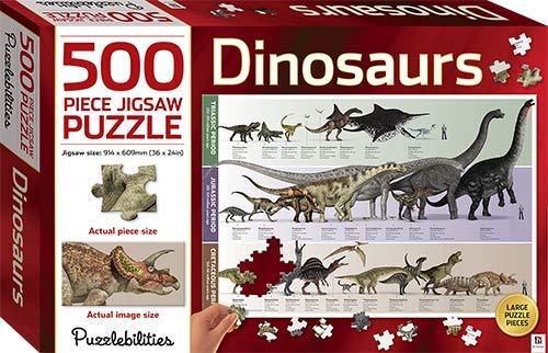 Dinosaurs: 500 Piece Jigsaw Puzzle (Puzzlebilities)