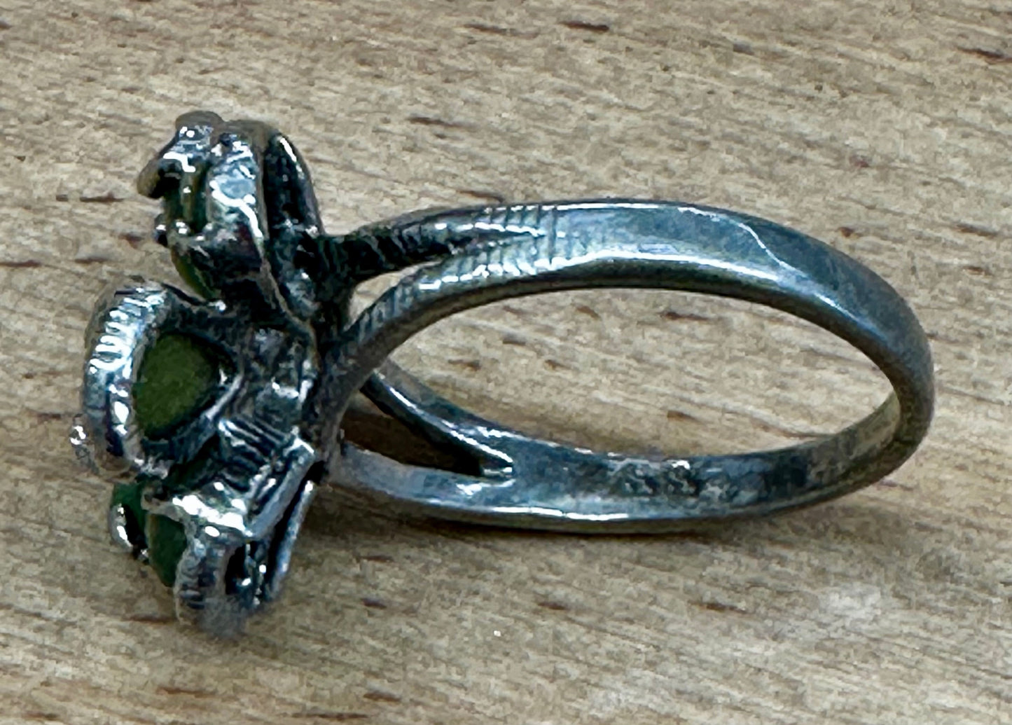 Jade in Sterling Silver Ring