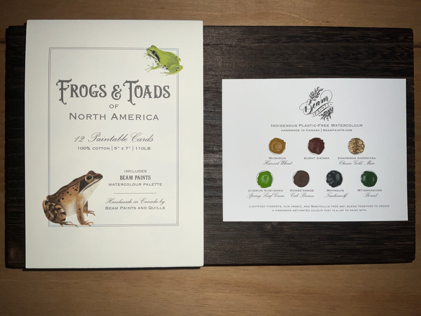 Paintable Postcards with Beam Paints