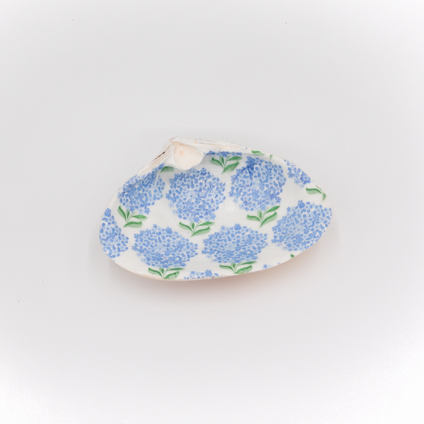 Nic's Nac's Large Clam Dish - Hydrangea