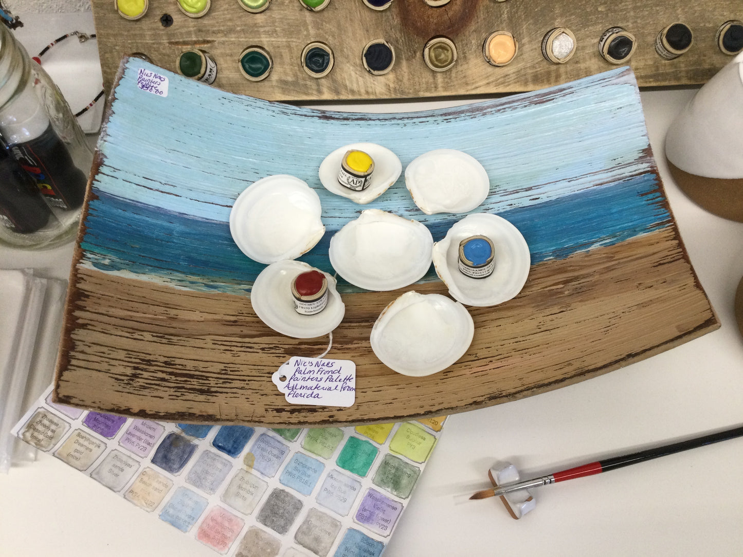 Nic’s Nacs Palm Frond Painters Palette