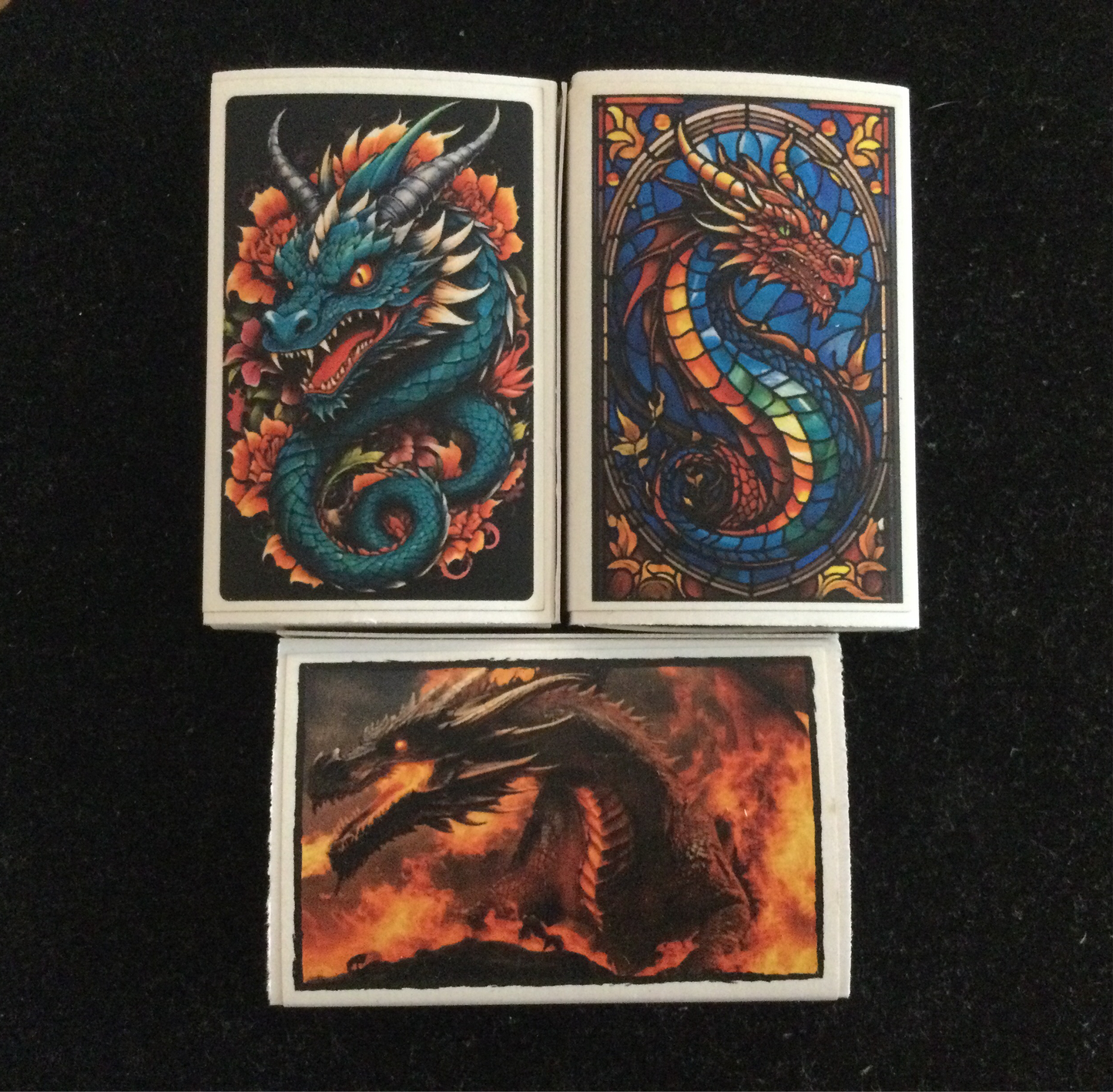 Dragon Small Matchbox • Fantasy Decorative Matches •
