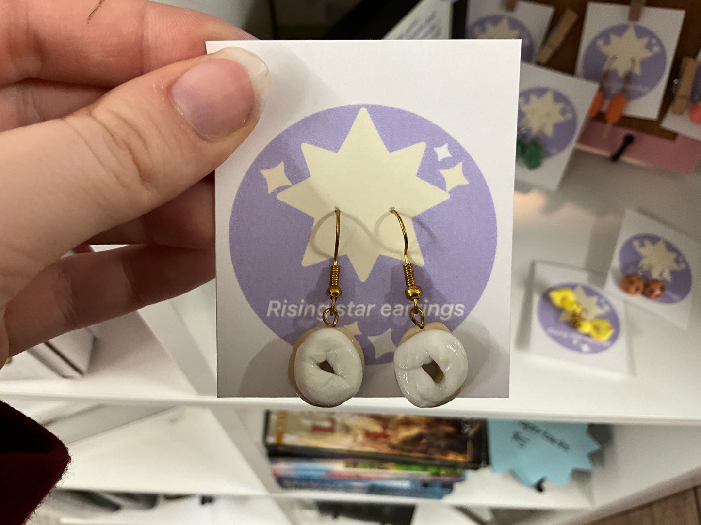 Bagel/Donut Earrings