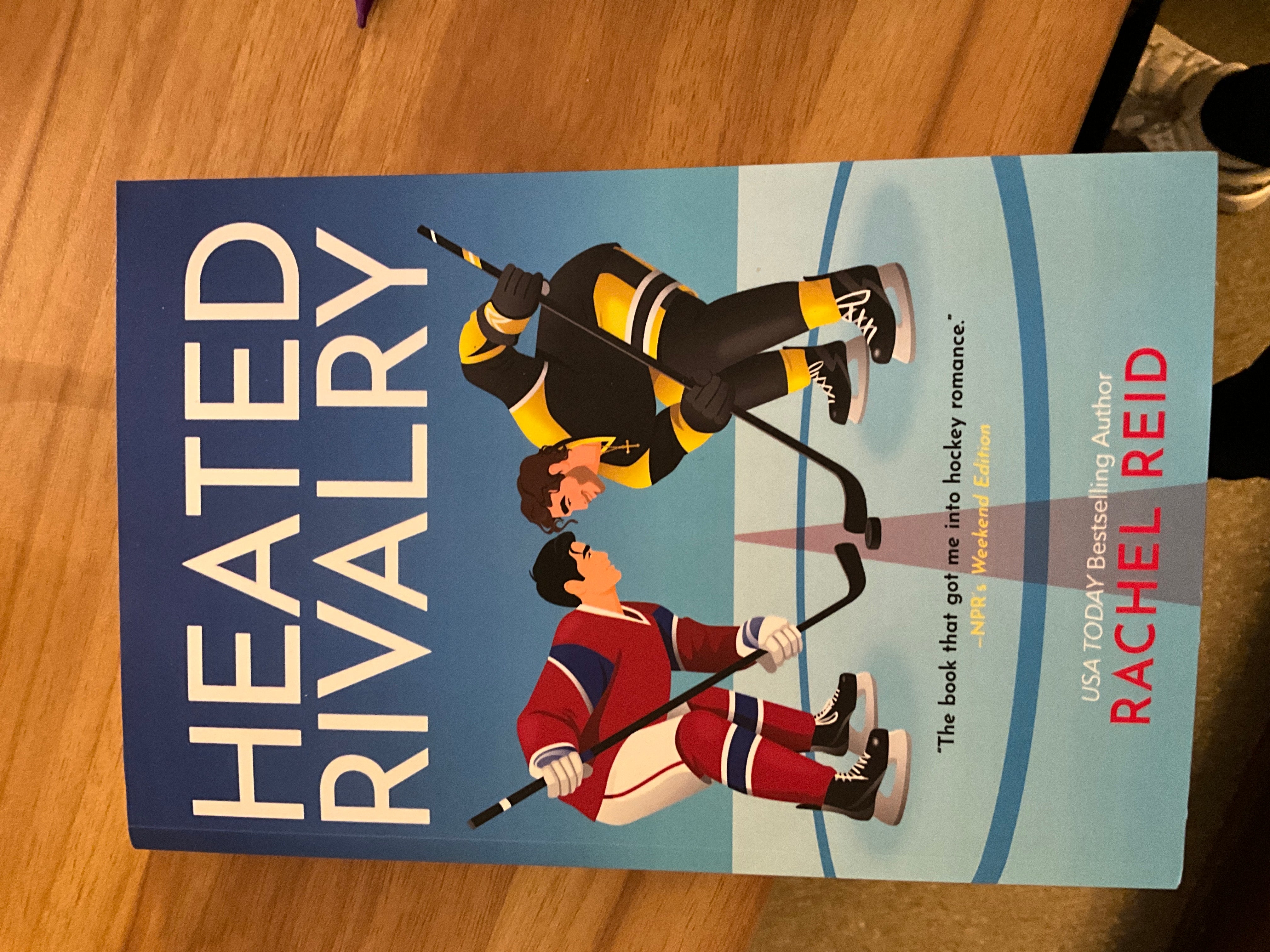 Heated Rivalry by Rachel Reid – Novel Tea Book Shop