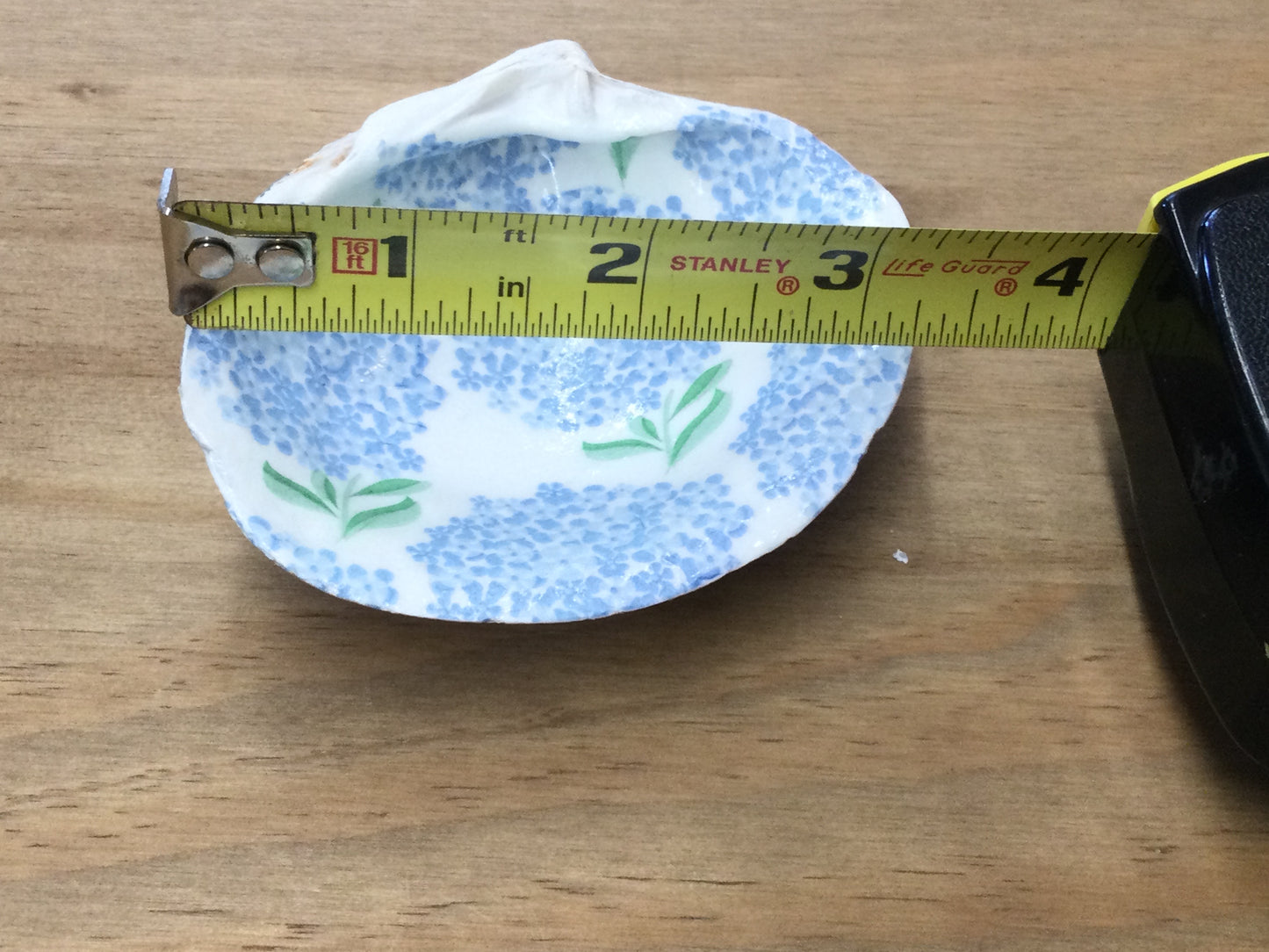 Nic’s Nacs Clam Shell Hydrangea Trinket Holder