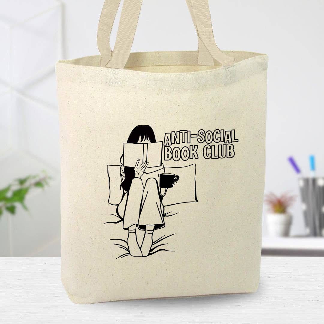 Canvas Book Totes