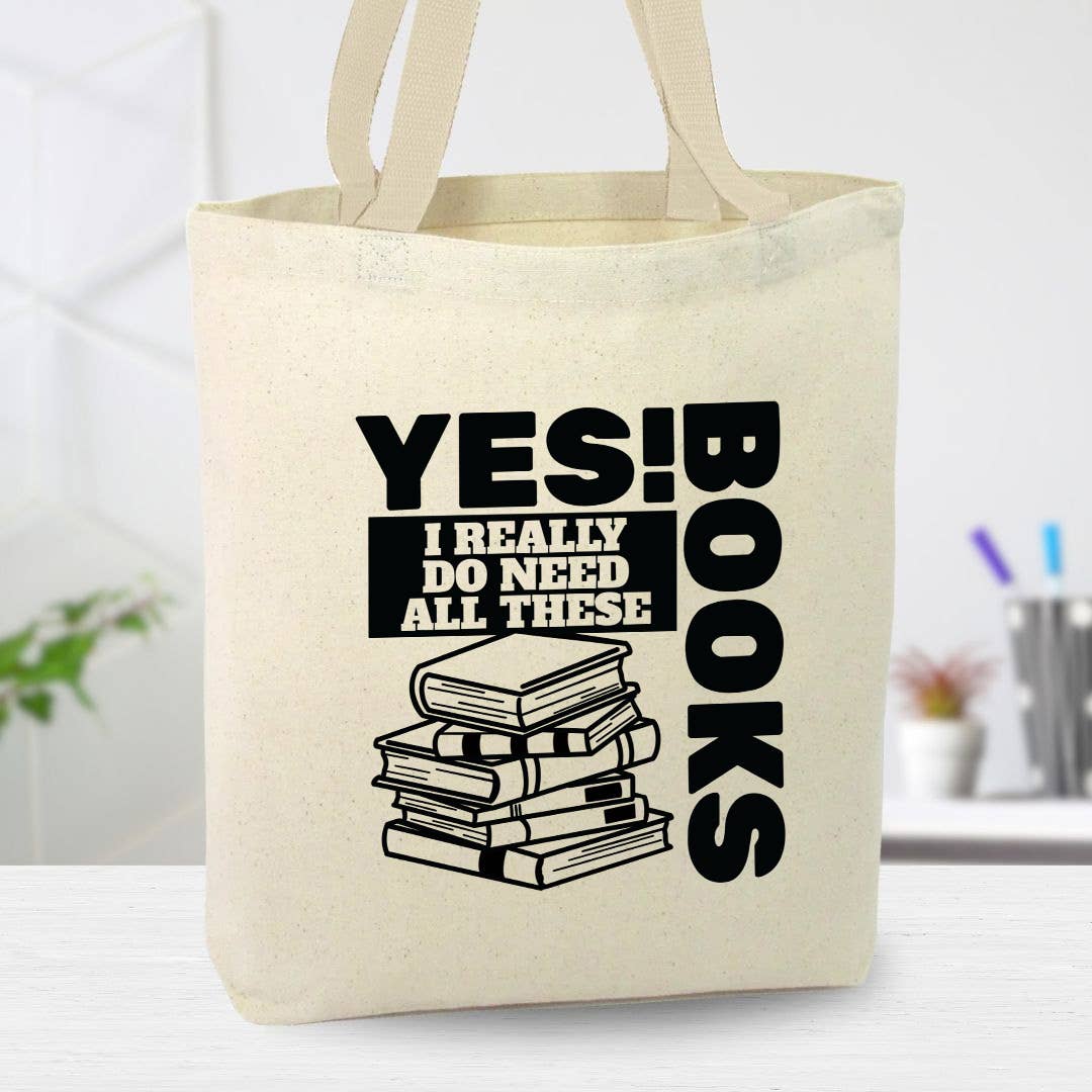 Canvas Book Totes