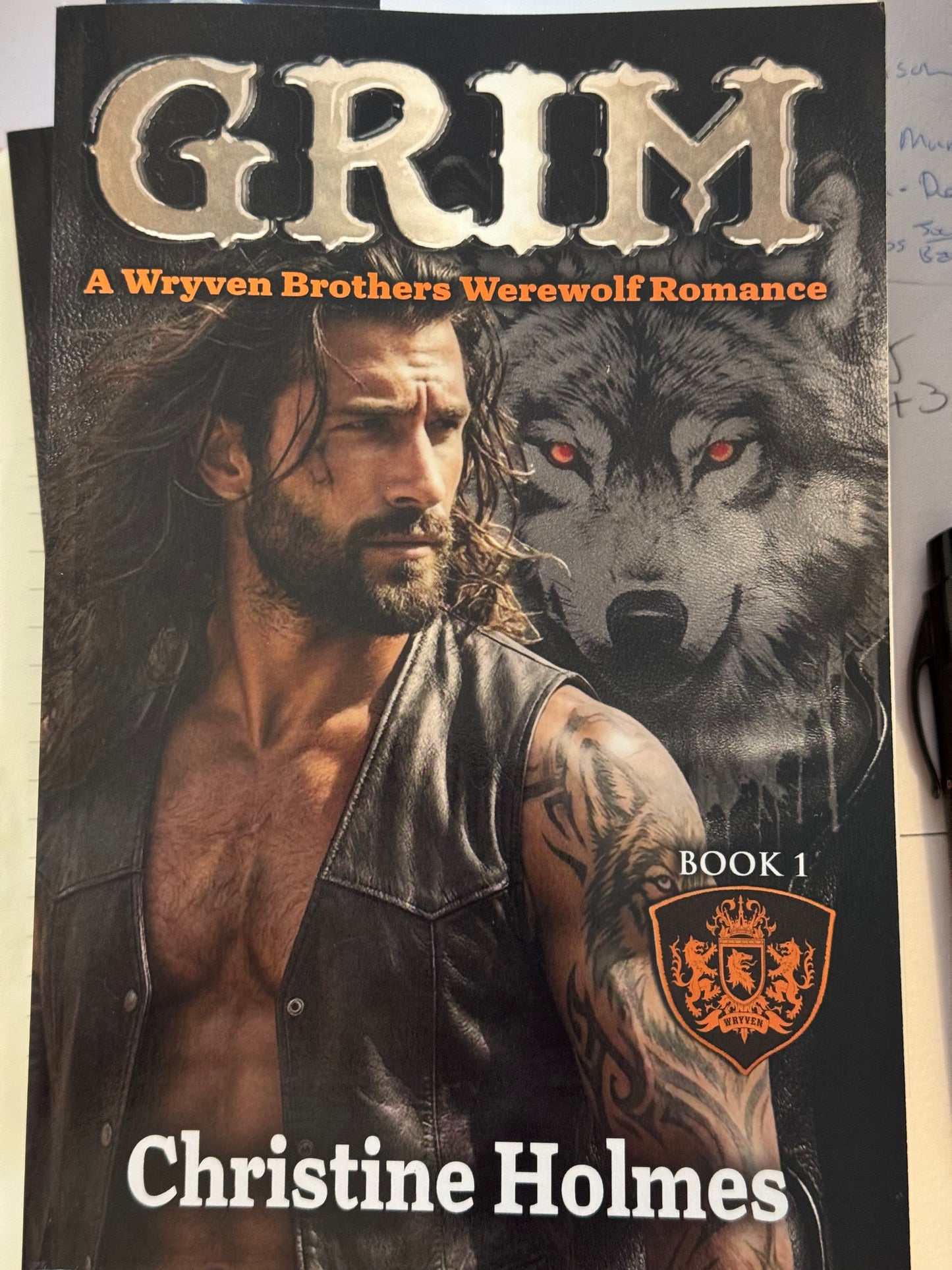 Grim: A Wryven Brothers Werewolf Romance
