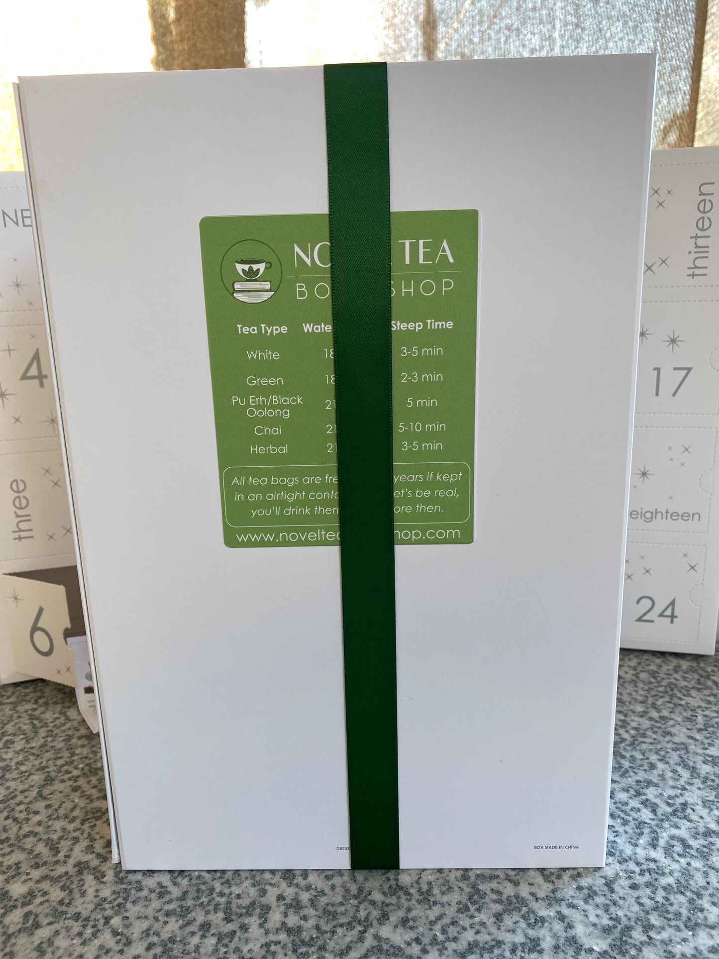 Novel Tea Book Shop Advent Calendar