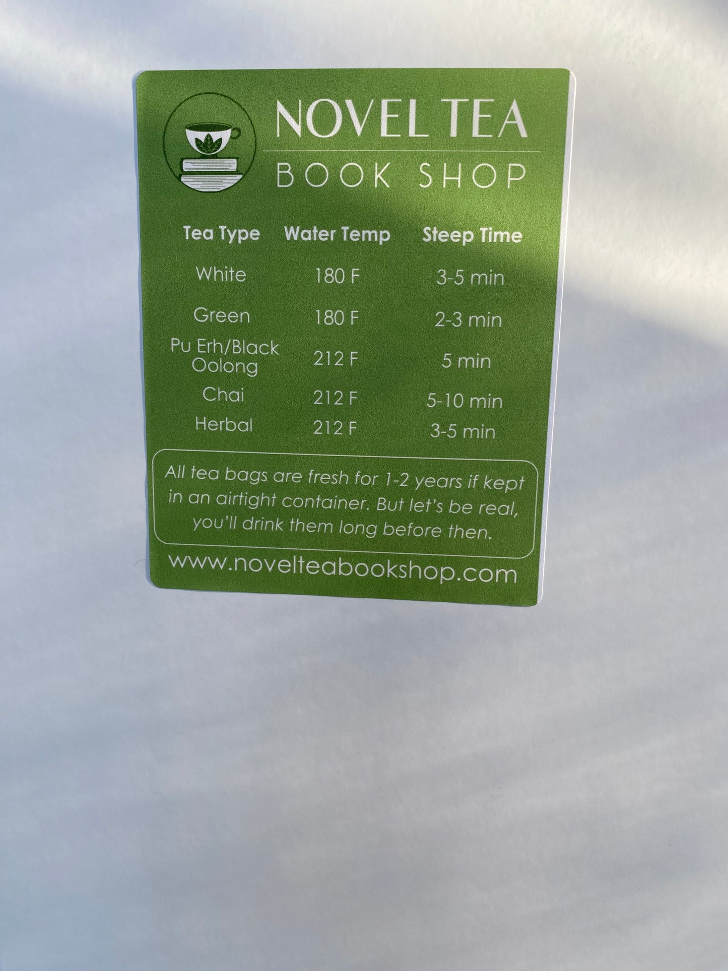 Novel Tea Book Shop Advent Calendar