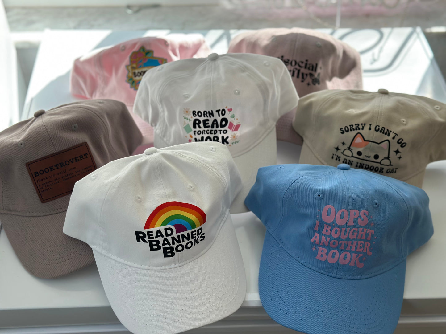 Mango Leaf Trading Book Lover Hats