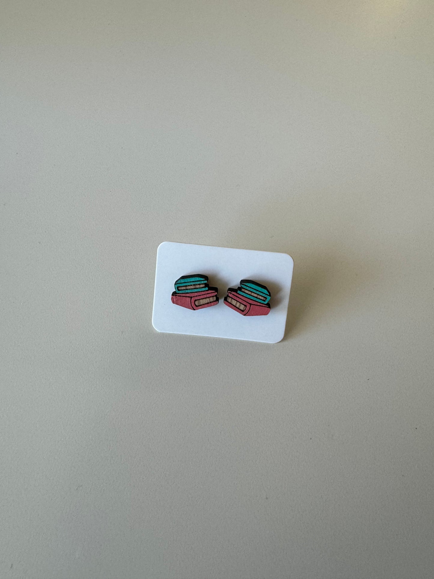 Mango Leaf Trading Stud Earrings