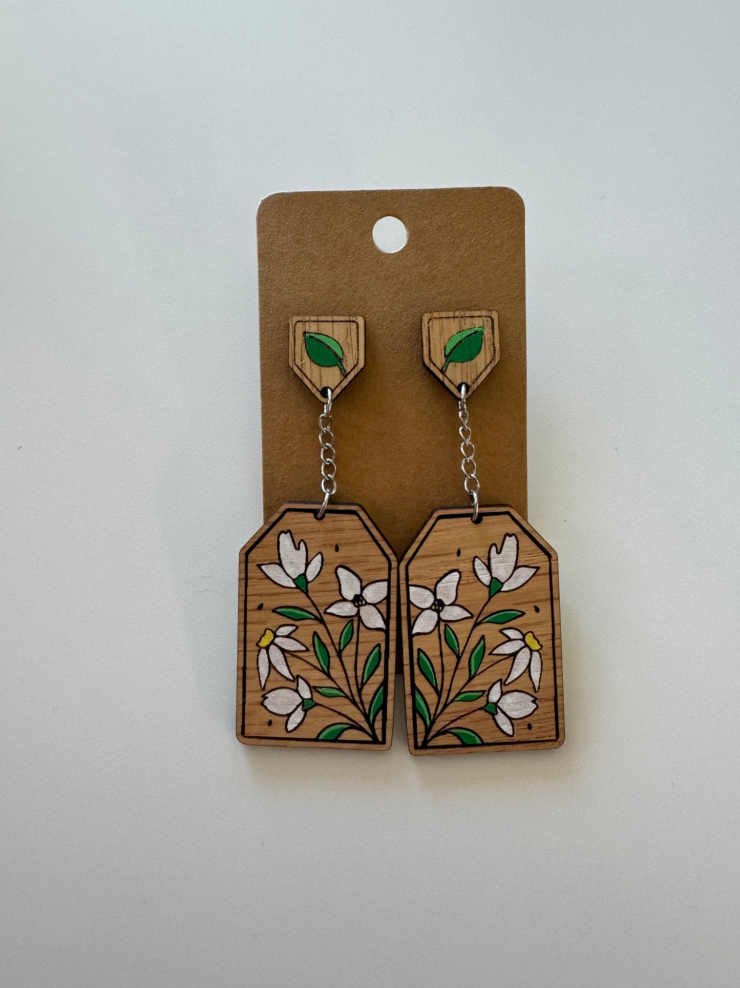 Mango Leaf Trading Dangle Earrings
