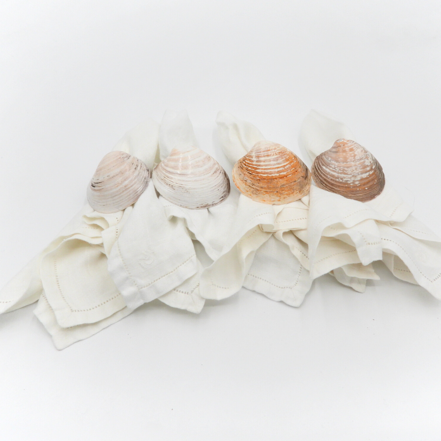 Nic’s Nacs Napkin Rings North Oyster (W/ Napkins)