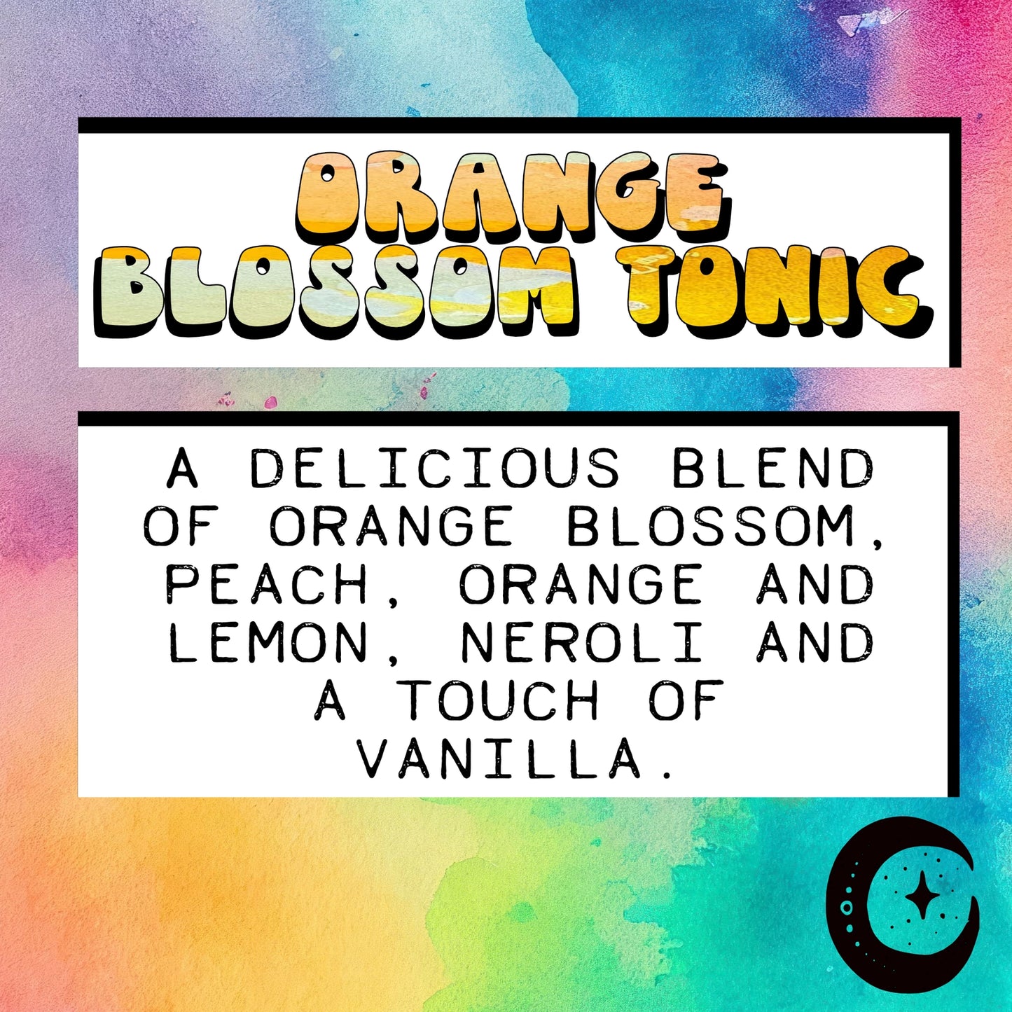 Orange Blossom Tonic Incense Cones