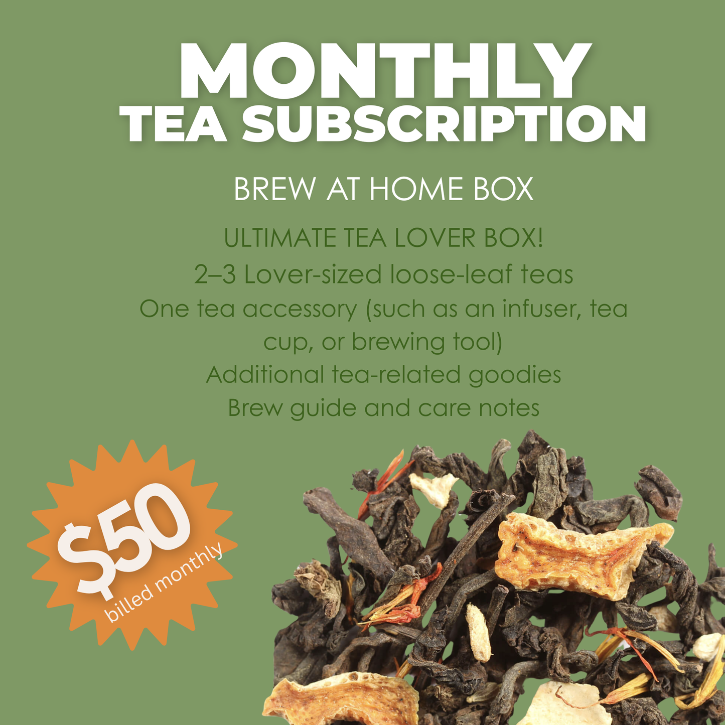 Monthly Tea Subscription Boxes