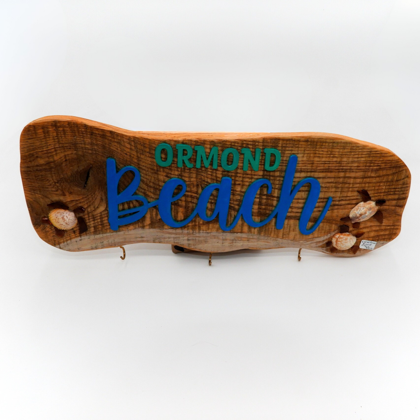 Nic's Nac's Ormond Wood Sign - Turtle Key Holder