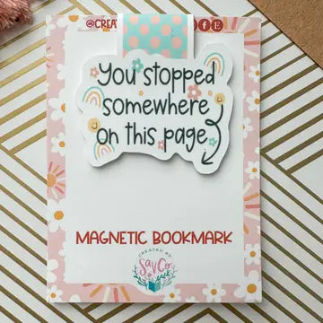 Magnetic Book Marks