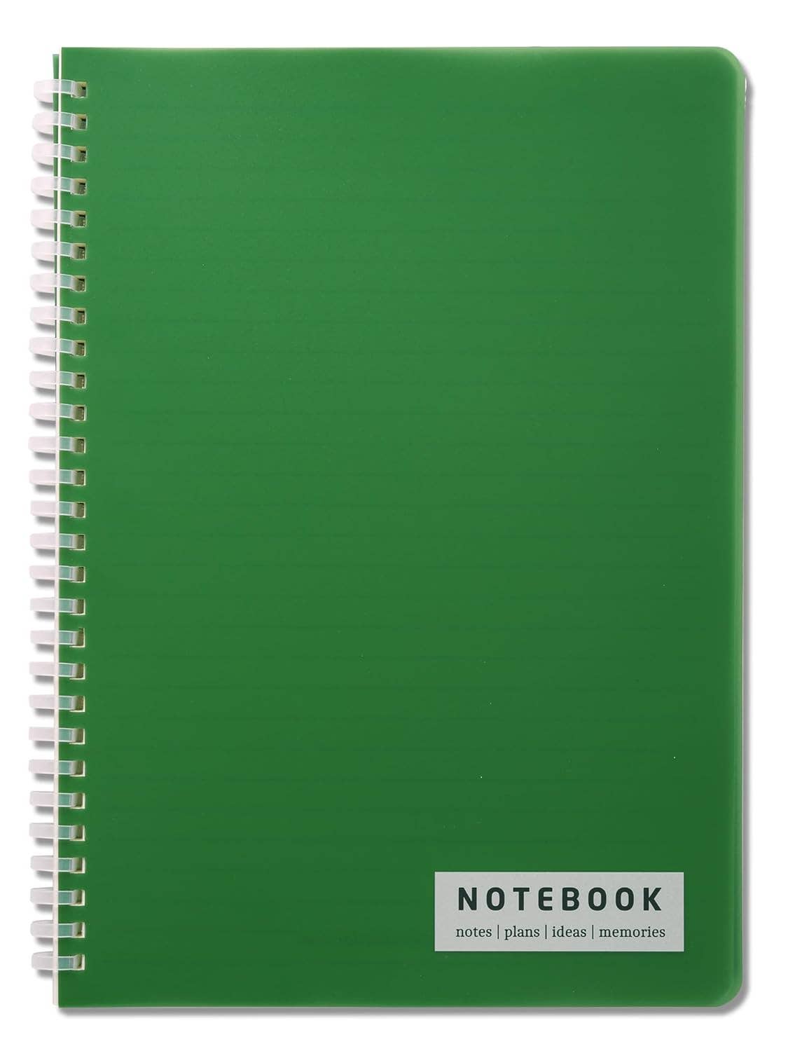 Soft Wiro Notebook  Ruled- Green, black, pink, blue