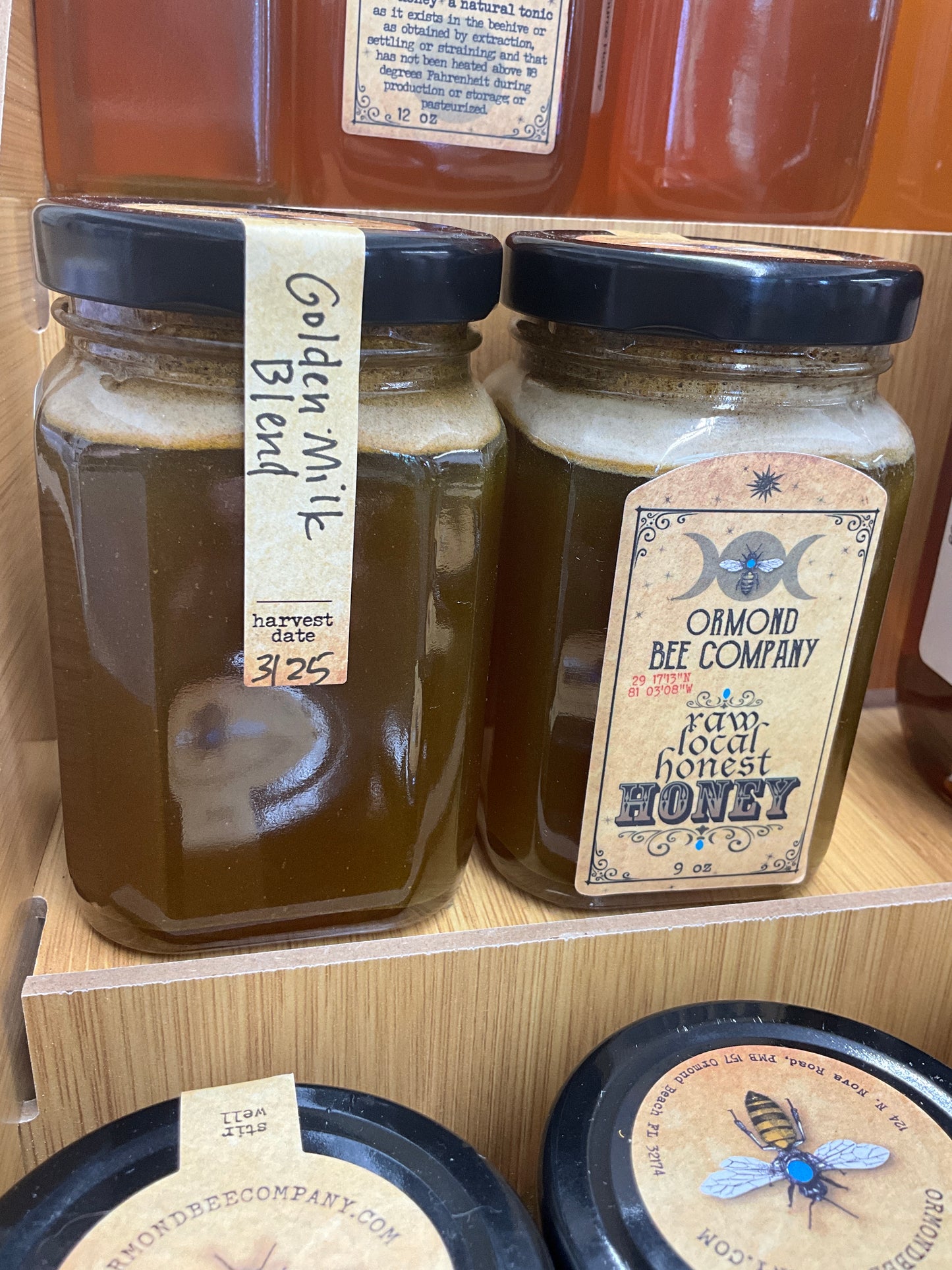 Ormond Bee Company's Honey Blends