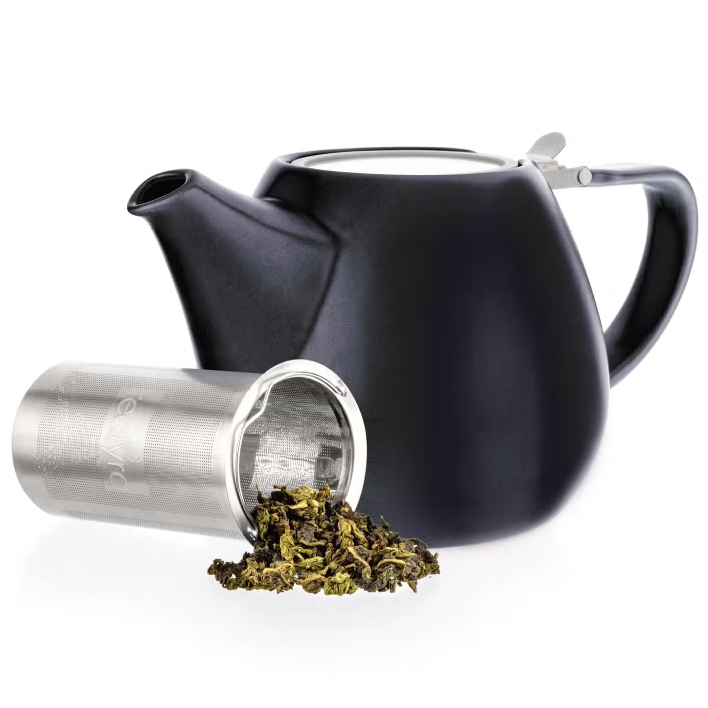 Jove Black Teapot