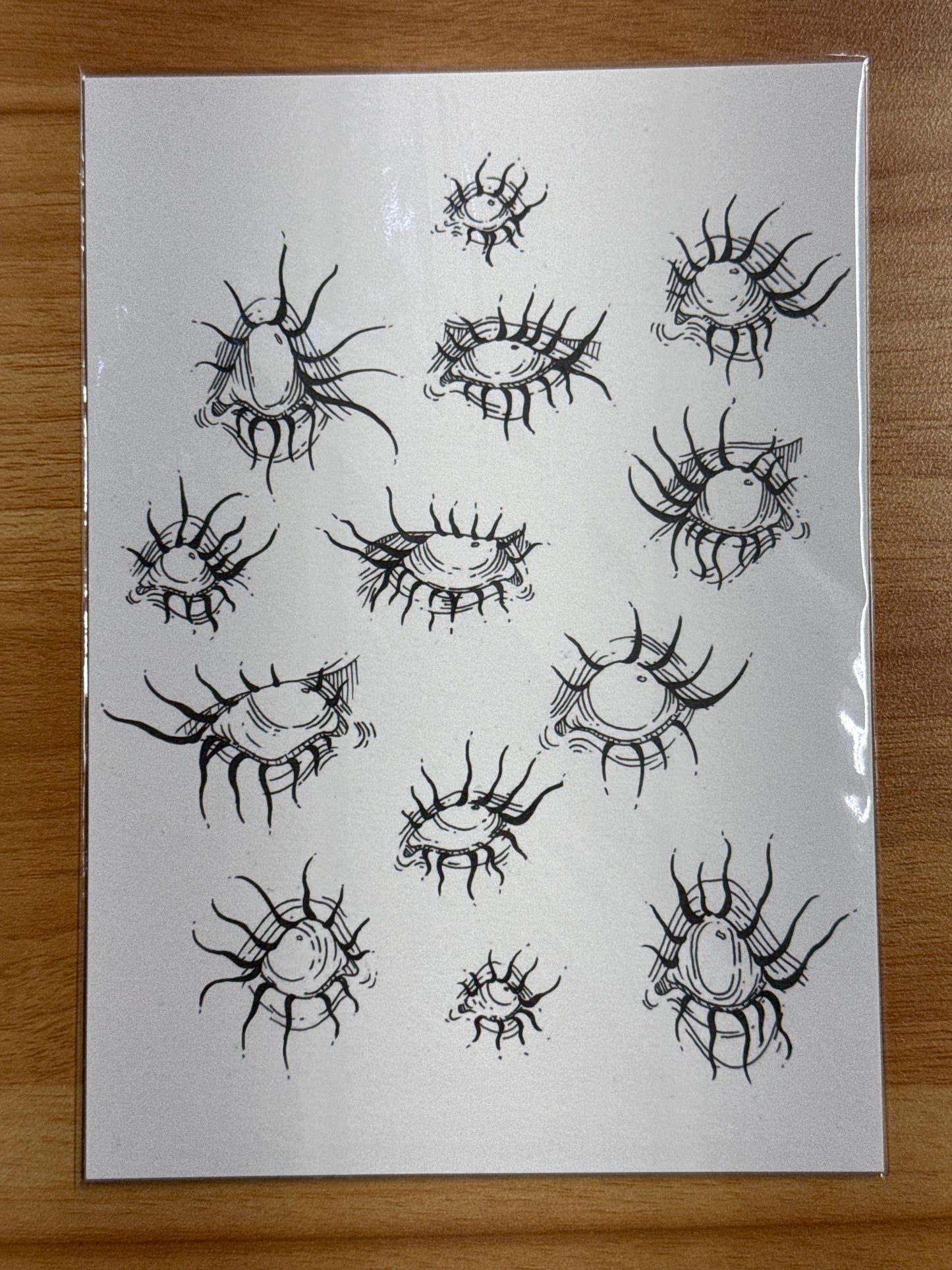 All Seeing Eyes Print by Ritamarie
