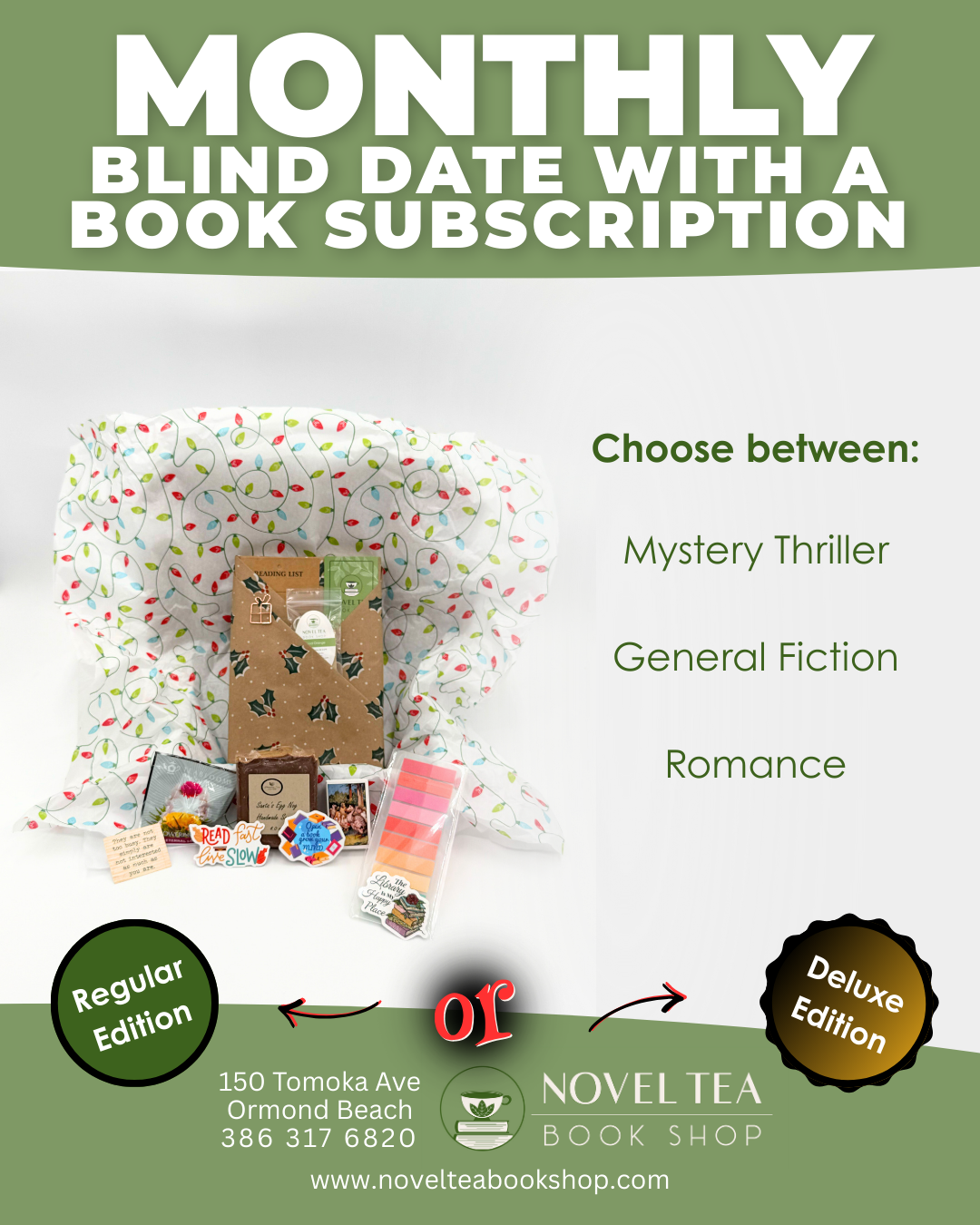 Novel Tea Book Shop