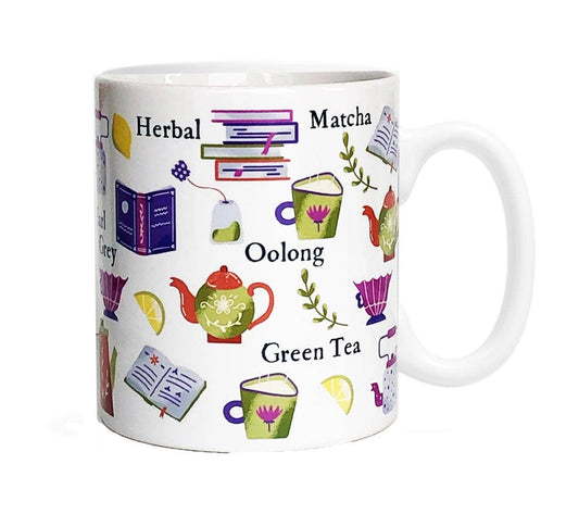 Literary Tea - Ceramic Mug