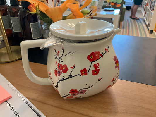 Cherry Blossom Tea Pot Kettle