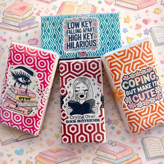 Crying Over Fictional Characters Tissue Packs