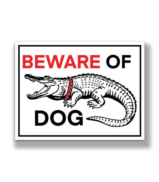 Freehand Goods - Beware of Dog Sticker