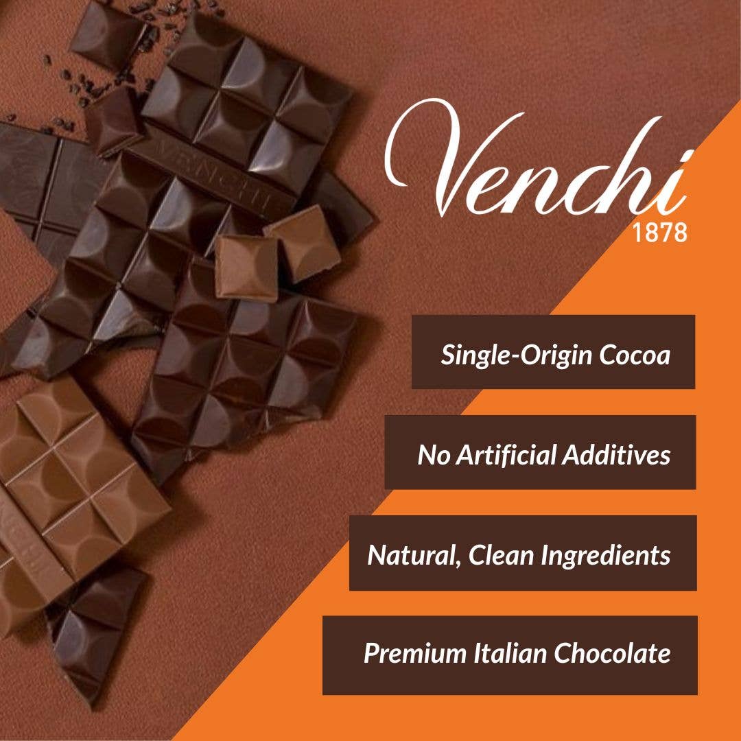 Mini 60% Dark Chocolate Bar -  Italian Gourmet Chocolate