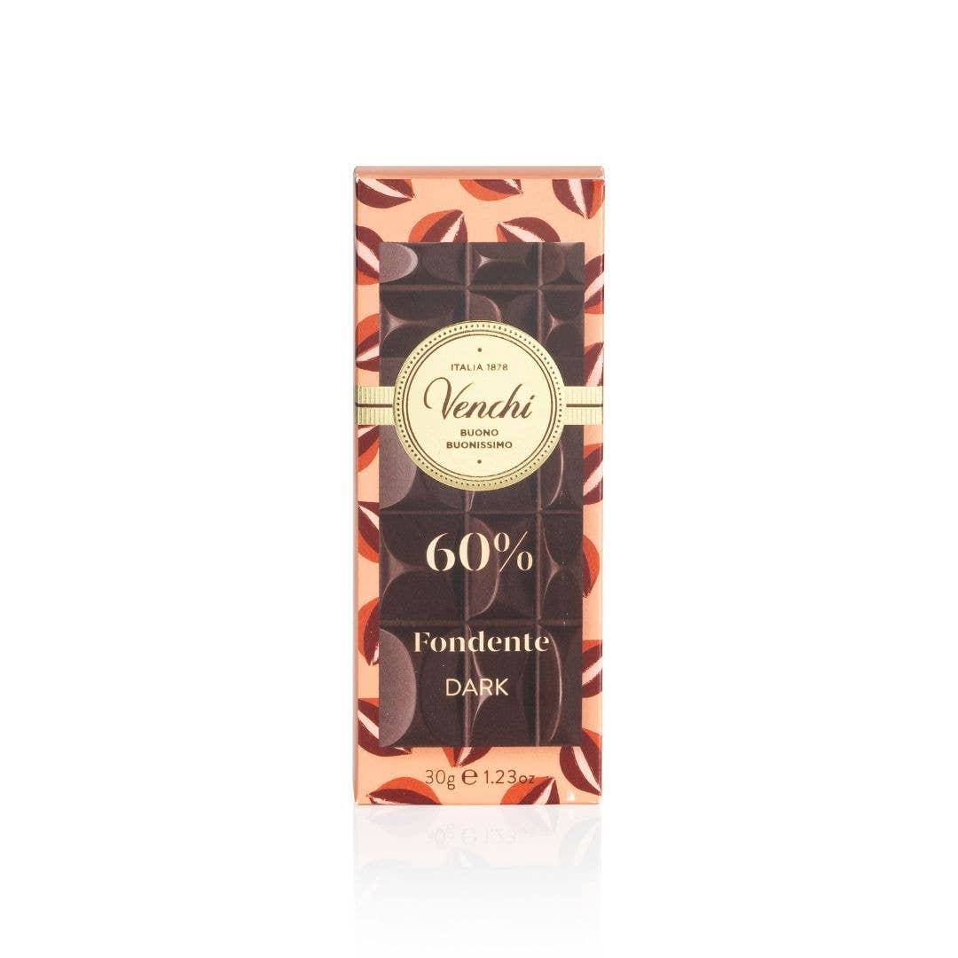 Mini 60% Dark Chocolate Bar -  Italian Gourmet Chocolate