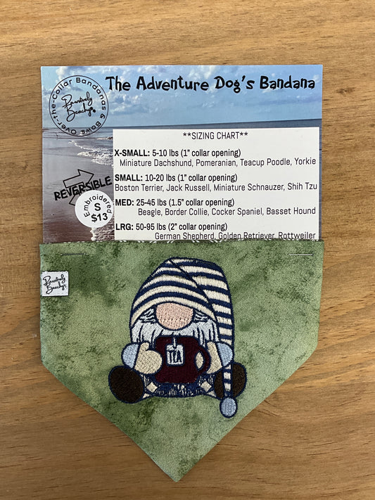 Pawsitively Beachy bandana Small