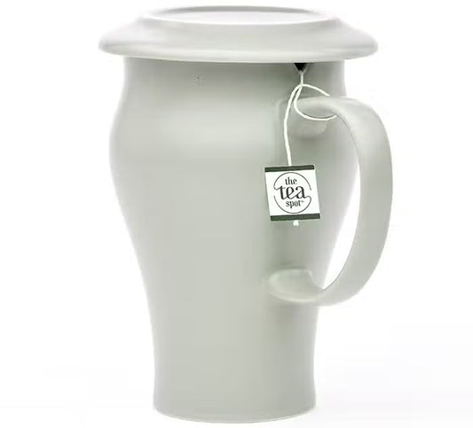 Satin Tea Mug - Sage Green