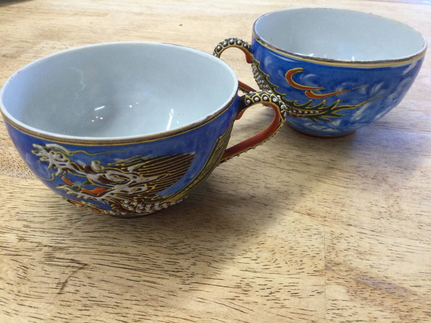 Antique Japanese DragonWare 21 Piece Tea Set